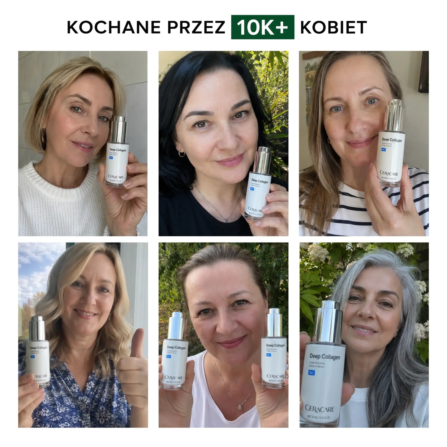 Koreańskie Serum Kolagenowe dla Skóry Dojrzałej